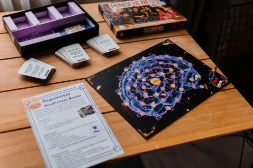 Boardgame Mindfulness Master 6 Jocul Mindfulness Master e pregatit